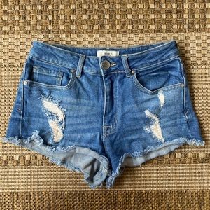 jean shorts
